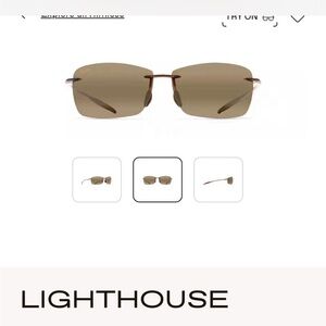 Maui Jim Lighthouse Sunglasses - Brown